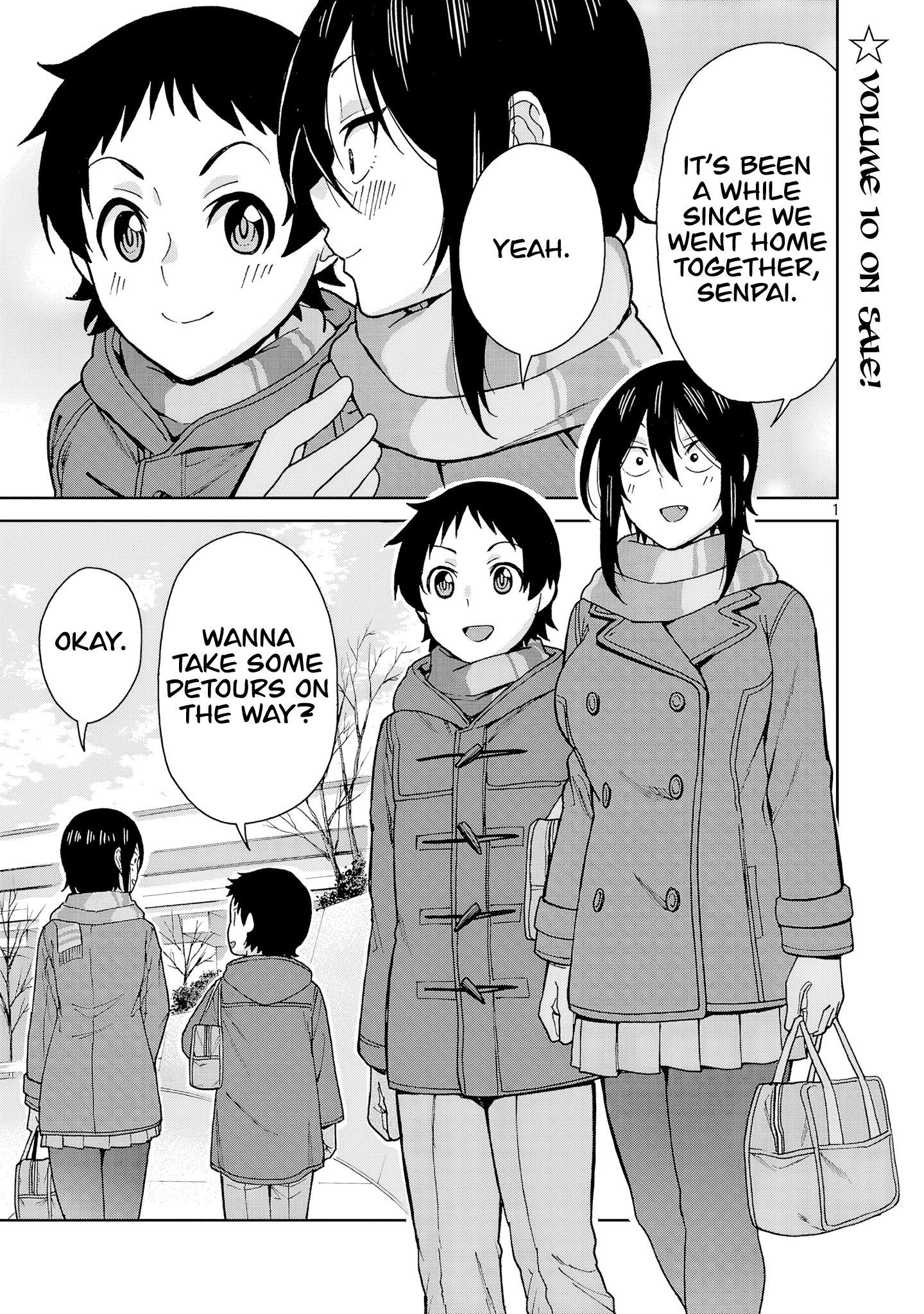 Hitomi-chan Is Shy With Strangers Chapter 130 1